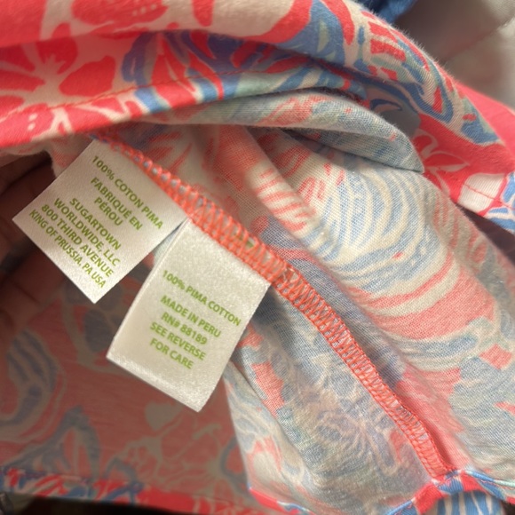 Lilly Pulitzer Strapless Dress/coverup NWT size Small - Picture 4 of 4